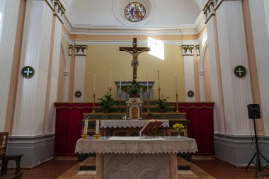 Castiglione di Carovilli, Isernia, Molise. San Nicola di Bari kilisesi.