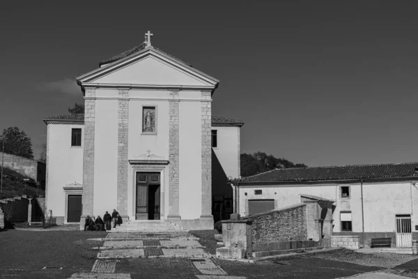 Castiglione Carovilli Isernia Molise Biserica Parohială San Nicola Bari — Fotografie, imagine de stoc