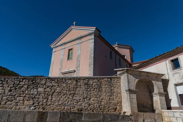 Castiglione Carovilli Isernia Molise Igreja Paroquial San Nicola Bari — Fotografia de Stock