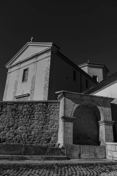 Castiglione Carovilli Isernia Molise Ενοριακή Εκκλησία Του San Nicola Bari — Φωτογραφία Αρχείου