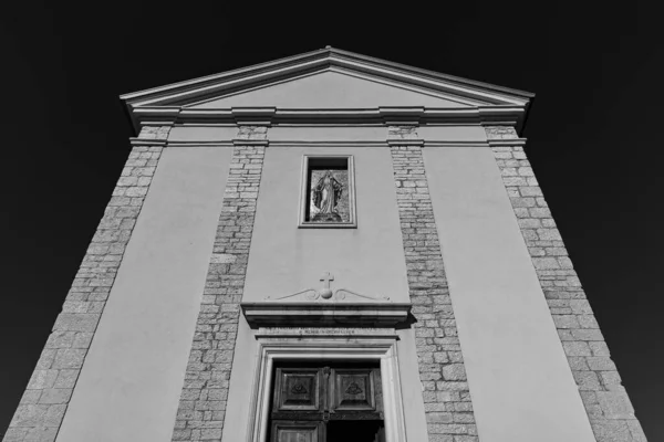 Кастильоне Каровилли Изерния Молизе Приходская Церковь Сан Никола Бари — стоковое фото