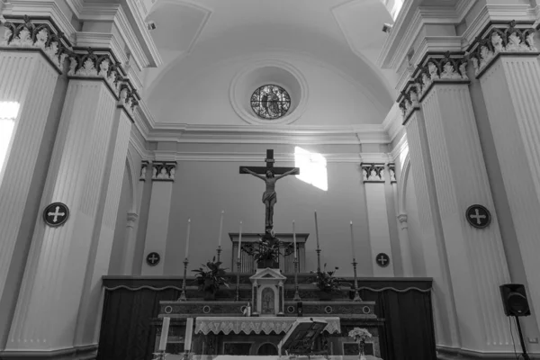 Кастильоне Каровилли Изерния Молизе Приходская Церковь Сан Никола Бари — стоковое фото
