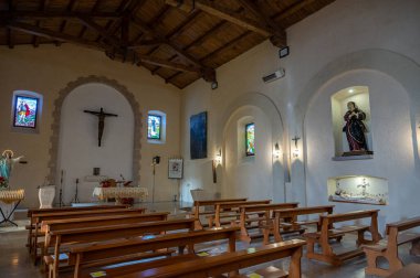 Founded by the Longobards, it has maintained the old appearance of a small chapel with a single nave. The portal retains its 12th century appearance with a simple arch and lunette.