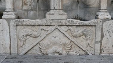 Isernia, Molise. The Fraternal Fountain. Is an elegant public fountain, as well as a symbol, of the city of Isernia.