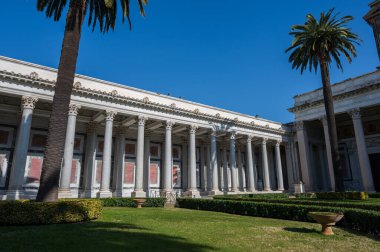 The Papal Basilica of Saint Paul Outside the Walls is one of the four papal basilicas of Rome. It rises along the Via Ostiense, in the district of the same name, near the left bank of the Tiber.