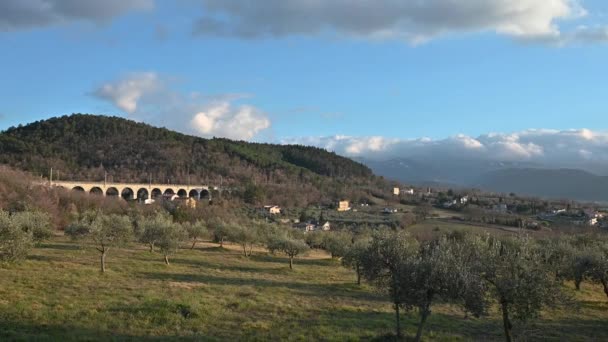 Molise Uma Região Montanhosa Italiana Com Trecho Costa Com Vista — Vídeo de Stock