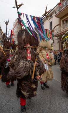 In Molise and in numerous geographical areas of Europe, festivals and rituals survive that see the masks of the man - faun as protagonists, disguises mainly linked to the carnival period.