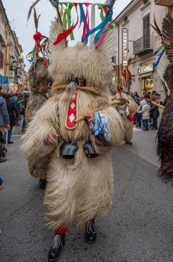 In Molise and in numerous geographical areas of Europe, festivals and rituals survive that see the masks of the man - faun as protagonists, disguises mainly linked to the carnival period.