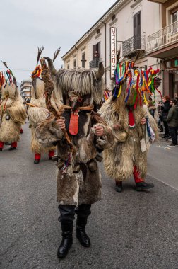 In Molise and in numerous geographical areas of Europe, festivals and rituals survive that see the masks of the man - faun as protagonists, disguises mainly linked to the carnival period.