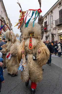 In Molise and in numerous geographical areas of Europe, festivals and rituals survive that see the masks of the man - faun as protagonists, disguises mainly linked to the carnival period.