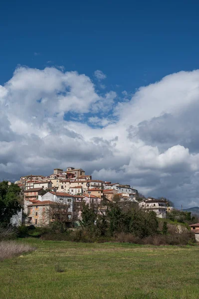 Macchia Isernia Jest Włoskim Miastem Liczącym 1008 Mieszkańców Prowincji Isernia — Zdjęcie stockowe