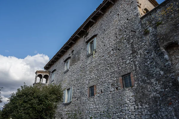 Castle Occupies Substantial Portion Ancient Village Built 1100 Clementina Daughter — Stock Photo, Image