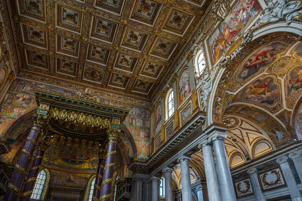 Basílica Papal Santa Maria Maggiore Una Las Cuatro Basílicas Papales —  Fotos de Stock