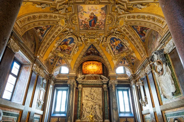 Den Påvliga Basilikan Santa Maria Maggiore Fyra Påvliga Basilikan Rom — Stockfoto