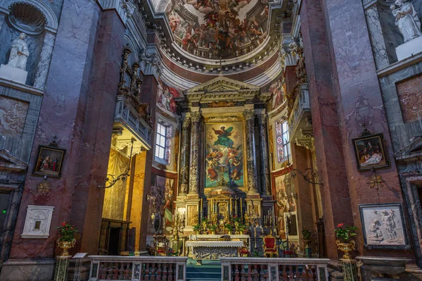 Kyrkan Giacomo Augusta Katolsk Gudstjänstplats Rom Belägen Distriktet Campo Marzio — Stockfoto