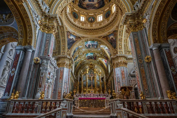 Abdij Van Montecassino Een Benedictijner Klooster Gelegen Top Van Montecassino — Stockfoto