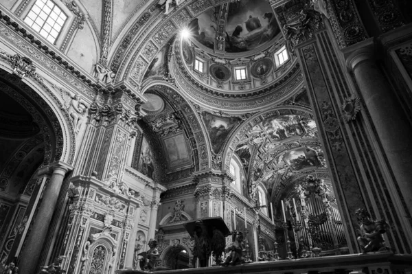 Abadia Montecassino Mosteiro Beneditino Localizado Topo Montecassino Lácio Mosteiro Mais — Fotografia de Stock