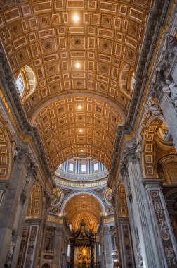 Vatikan 'da Aziz Peter Meydanı' nda bulunan Katolik bazilikası. İtalyan sanatının bir başyapıtıdır ve Roma 'nın simgelerinden biridir..