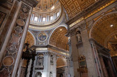Vatikan 'da Aziz Peter Meydanı' nda bulunan Katolik bazilikası. İtalyan sanatının bir başyapıtıdır ve Roma 'nın simgelerinden biridir..