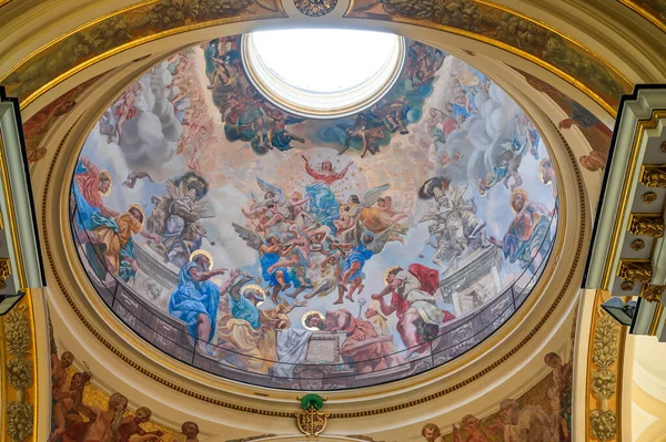 Isernia Molise Cathedral Peter Apostle Most Important Catholic Building City — Stock Photo, Image