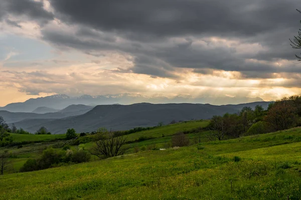 stock image Molise is an Italian region with a stretch of coast overlooking the Adriatic Sea. It includes a part of the Abruzzo National Park in the Appennine mountain range, with a rich wildlife and trails.