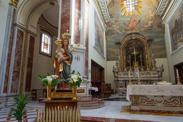Изерния Молиза Кафедральный Собор Святого Петра Апостола Является Самым Важным — стоковое фото