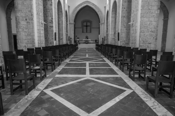 Rocchetta Volturno Isernia Molise Abadía Benedictina Vincenzo Volturno Abadía Benedictina — Foto de Stock