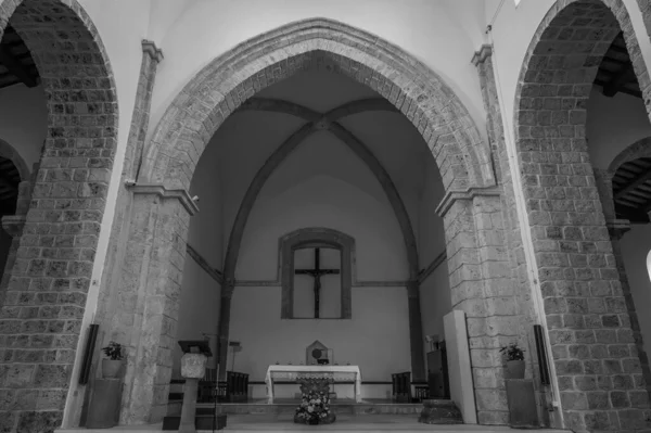 Rocchetta Volturno Isernia Molise Benedictine Abbey Vincenzo Volturno Historic Benedictine — Stock Photo, Image