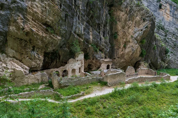 Klostret San Martino Valle Ett Förstört Benediktinskt Kloster Nära Gole — Stockfoto