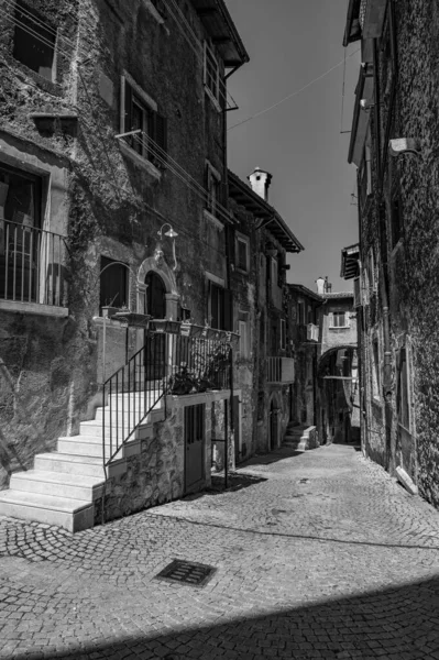 Скано Абруццо Scanno Італійським Містом 782 Жителів Розташованих Провінції Акіла — стокове фото