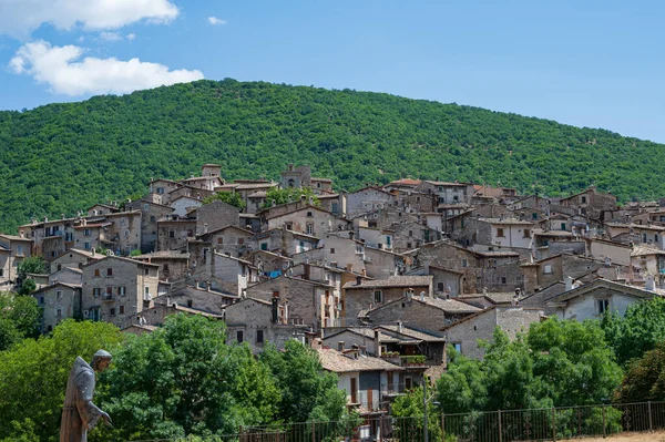 Scanno Abruzzo Scanno Een Gemeente Italiaanse Provincie Aquila Regio Abruzzen — Stockfoto