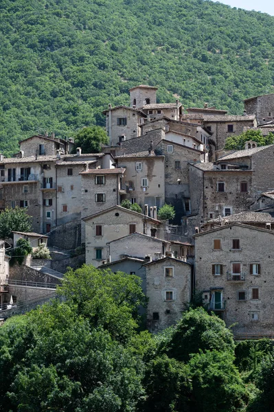 스캔노 아브루초 스칸노 Scanno 아브루초 Abruzzo Aquila 지방에 위치한 782 — 스톡 사진