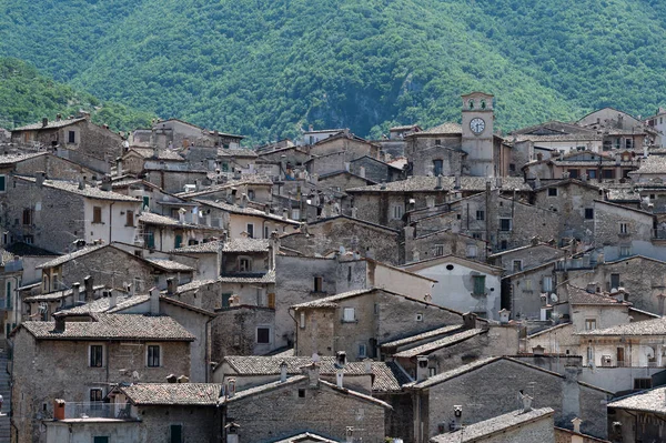 Scanno Abruzzo Scanno Een Gemeente Italiaanse Provincie Aquila Regio Abruzzen — Stockfoto
