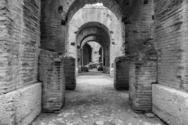 Anfiteatro Campaniano Anfiteatro Romano Situado Ciudad Santa María Capua Vetere — Foto de Stock