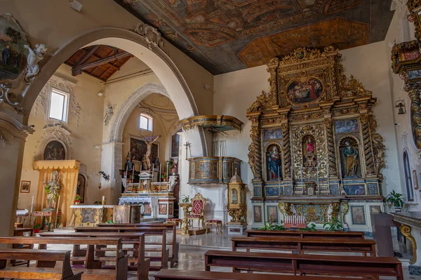 Die Kirche Sant Emidio Agnone Ist Ein Großartiges Zeugnis Der — Stockfoto