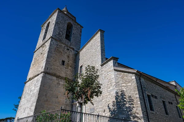 Kościół Marka Ewangelisty Jest Budynkiem Sakralnym Agnone Prowincji Isernia Jest — Zdjęcie stockowe