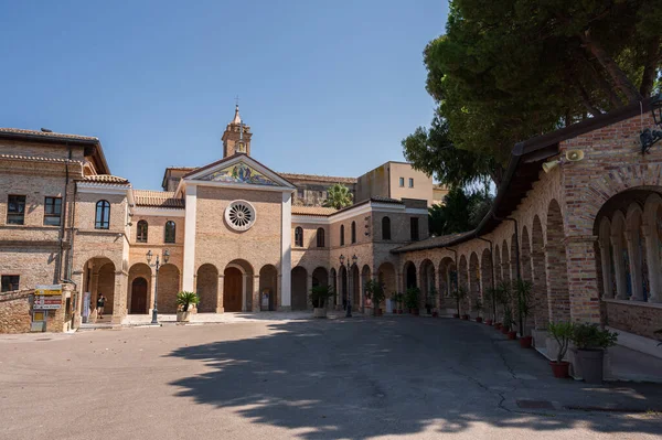 stock image The sanctuary of the Madonna dello Splendore is a cult building in Giulianova, with the convent, the miraculous fountain and the Art Museum of Splendor and the 