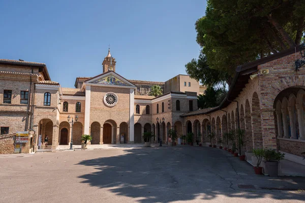 Santuario Della Madonna Dello Splendore Edificio Culto Giulianova Con Convento Immagine Stock