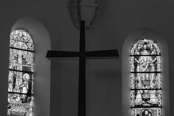 Францисканський Жіночий Монастир Успіння Пресвятої Богородиці Розташований Герцеговині Іроки Брієг — стокове фото