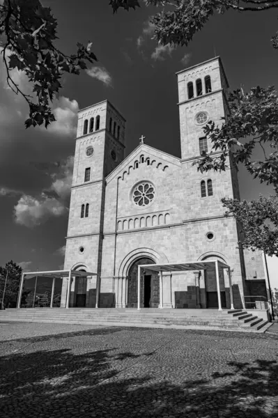 Franciszkański Klasztor Wniebowzięcia Najświętszej Maryi Panny Znajduje Się Hercegowinie Ironiach — Zdjęcie stockowe