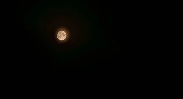 Луна Прекрасный Вид Планету Земля Спутник — стоковое фото