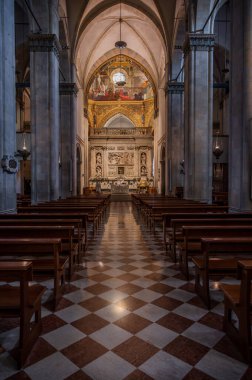 The Basilica of the Holy House is one of the main places of veneration of Mary and one of the most important and visited Marian shrines of the Catholic Church. It is located in Loreto.