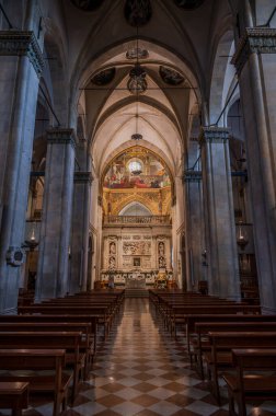 The Basilica of the Holy House is one of the main places of veneration of Mary and one of the most important and visited Marian shrines of the Catholic Church. It is located in Loreto.