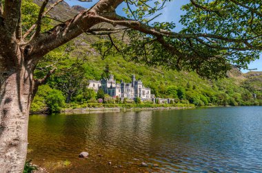 19. yüzyılda İngiliz finansör ve parlamenter Mitchell Henry tarafından Neo-Gotik tarzda inşa edilmiştir.