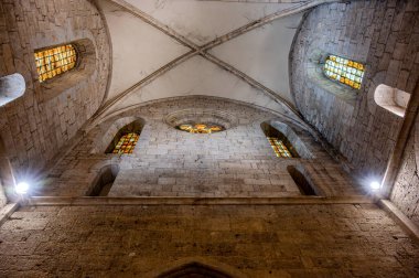 It is one of the most important Italian monasteries of Cistercian Gothic architecture. It was built in 1203 and consecrated in 1217. clipart