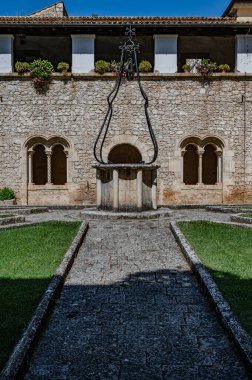 It is one of the most important Italian monasteries of Cistercian Gothic architecture. It was built in 1203 and consecrated in 1217. clipart