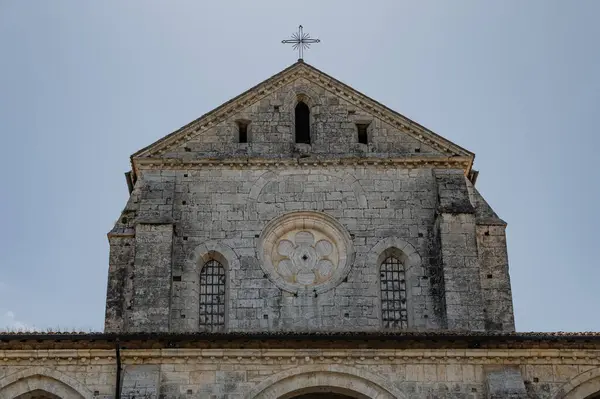 stock image It is one of the most important Italian monasteries of Cistercian Gothic architecture. It was built in 1203 and consecrated in 1217.