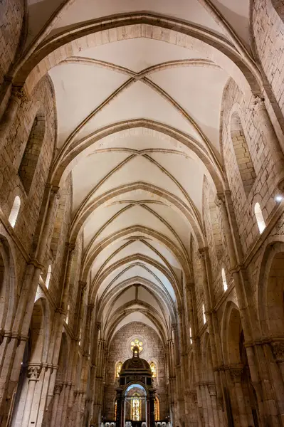 stock image It is one of the most important Italian monasteries of Cistercian Gothic architecture. It was built in 1203 and consecrated in 1217.