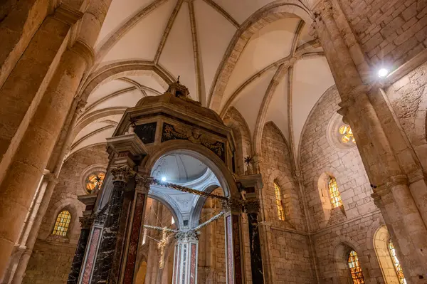 stock image It is one of the most important Italian monasteries of Cistercian Gothic architecture. It was built in 1203 and consecrated in 1217.