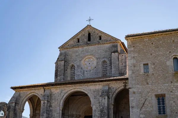 stock image It is one of the most important Italian monasteries of Cistercian Gothic architecture. It was built in 1203 and consecrated in 1217.